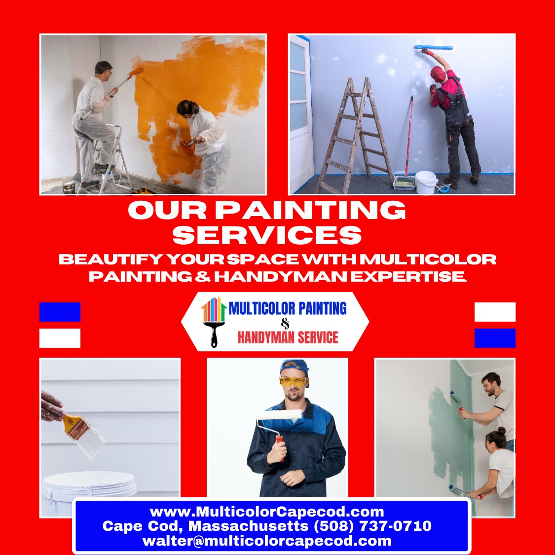 MulticolorPain1's tweet image. Our painting experts bring meticulous attention to detail to every brushstroke. Whether it's refreshing your interior or updating the exterior, we ensure a flawless finish.

#PaintingPerfection #HomeMakeover #CapeCodStyle #FreshPaintFeels

🌐 bit.ly/2XLikom