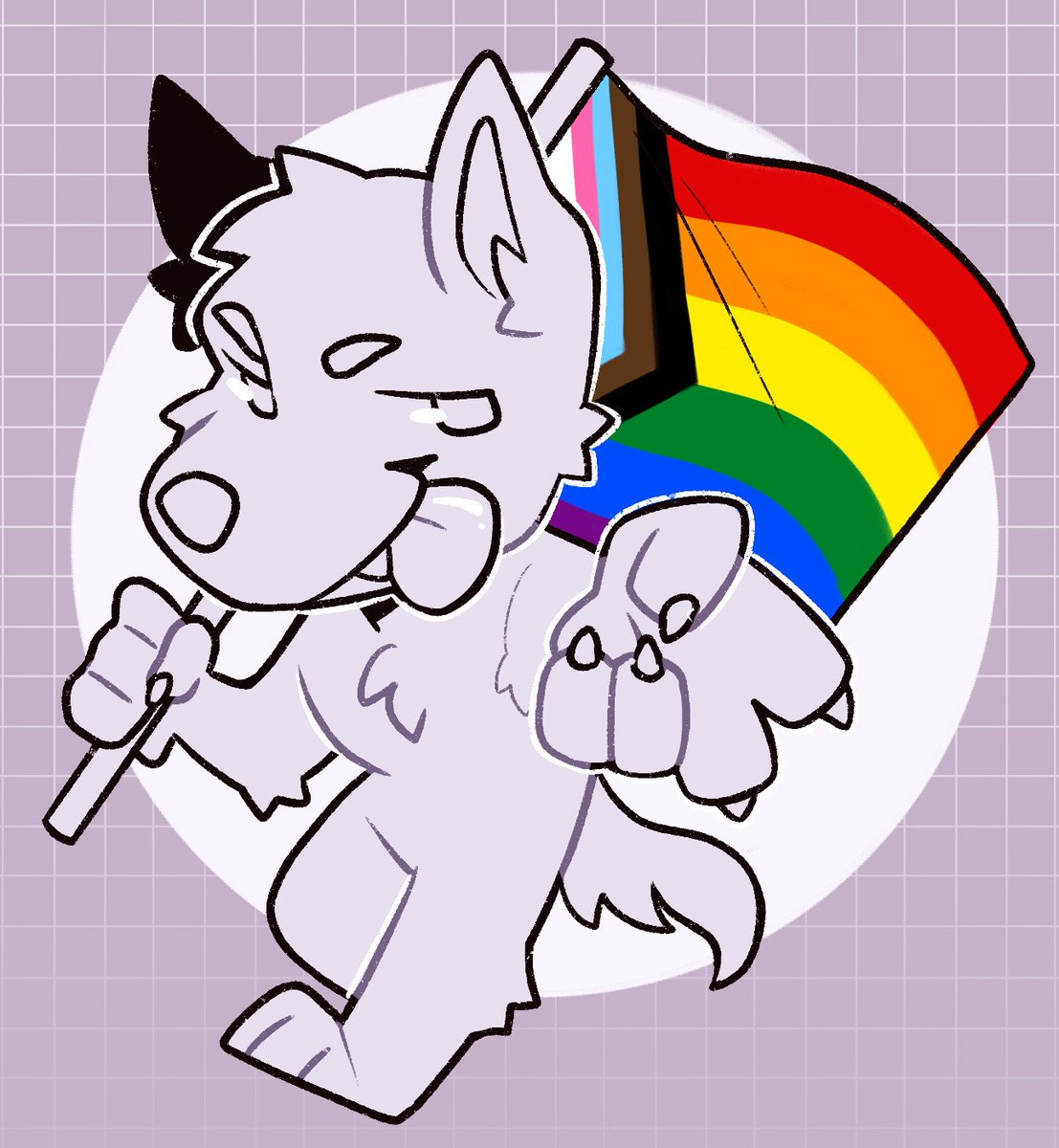 Pride YCH 🏳‍🌈
 -Any species
 -Up to 2 design on the flag (+8 for additional flag bandana or scarf) 

More infos below 👇
❤ and 🔄 helps a lot!