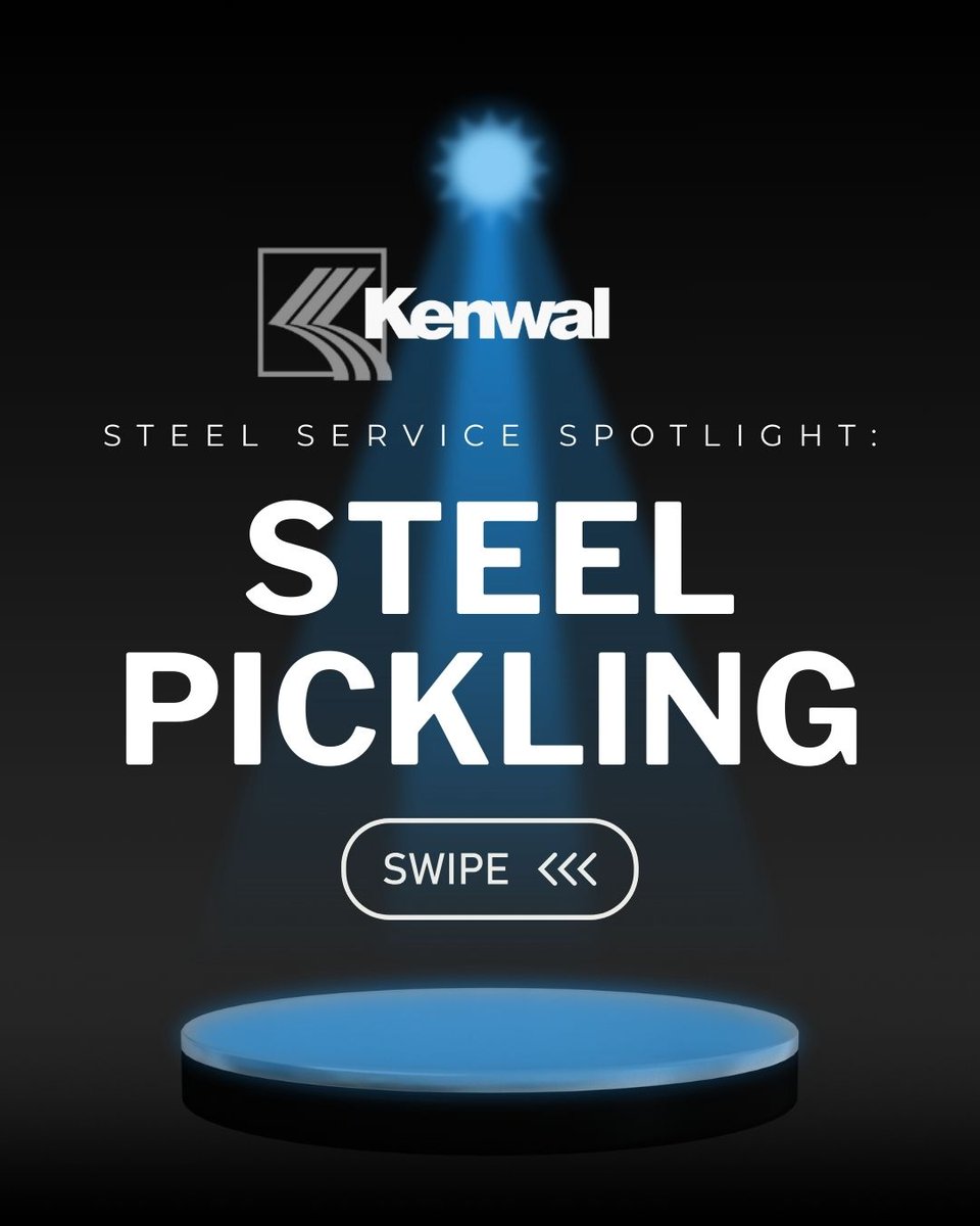 KenwalSteelCorp's tweet image. It’s not in a jar—but it is an essential step in producing clean, high-performance steel.📲 Swipe through to see how it works, and head to kenwal.com/contact to request a quote for your next pickled steel order. #Kenwall #PickledSteel #SteelProcessing #SteelServiceSpotlight