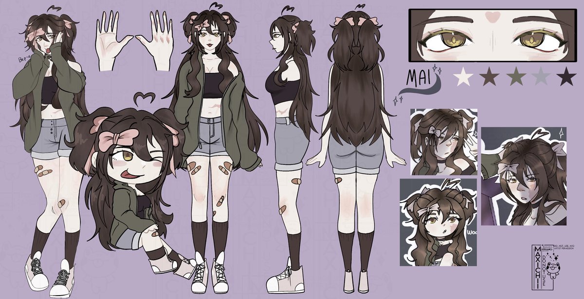maxichii_'s tweet photo. detailed ref sheet for @maichiiistrz !!
thank you so much for being a client of mine, but you arent just that, you’re a friend and im so grateful to have met such a kind person! https://t.co/yN1Pndyz0i