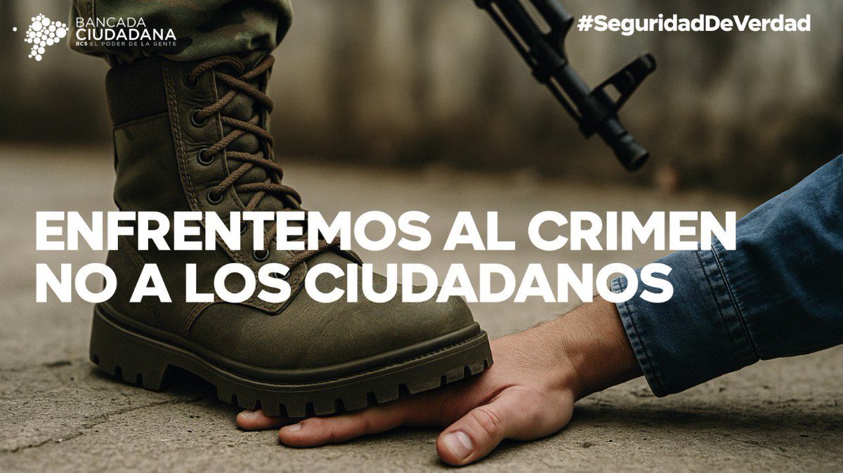 #SeguridadDeVerdad| La ley permite que la Policía y las Fuerzas Armadas actúen sin jueces, sin límites y sin garantías.
En lugar de enfrentar al crimen, se normaliza la detención arbitraria, el allanamiento sin orden y la prisión sin sentencia.
Esto puede usarse mañana contra