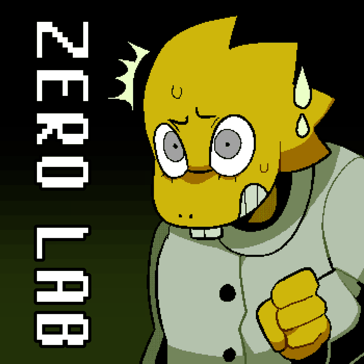 i did the thumbnail for ZERO LAB, a new song released by <a href="/PlacekTheStar/">Placek</a> !!! thank you so much for commissioning me :D #UNDERTALE