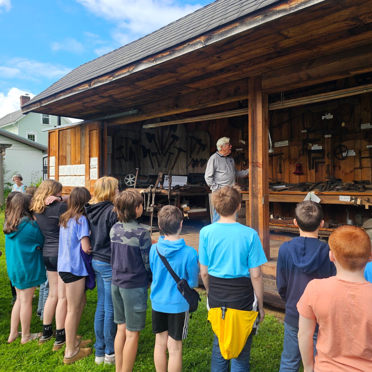 River Valley School District (@rvsdpanthers) on Twitter photo 5th graders visited Saltsburg's Stone House Museum to explore our local history & the Daughters of the American Revolution presented certificates and cash prizes to the winners of the American History Essay Contest. Congrats to Elianna, Natalie & Brayden!
<a href="/RVSDSuper/">Philip Martell</a> <a href="/SbgPrincipal/">Tracy Richards</a> 5th graders visited Saltsburg's Stone House Museum to explore our local history & the Daughters of the American Revolution presented certificates and cash prizes to the winners of the American History Essay Contest. Congrats to Elianna, Natalie & Brayden!
<a href="/RVSDSuper/">Philip Martell</a> <a href="/SbgPrincipal/">Tracy Richards</a>