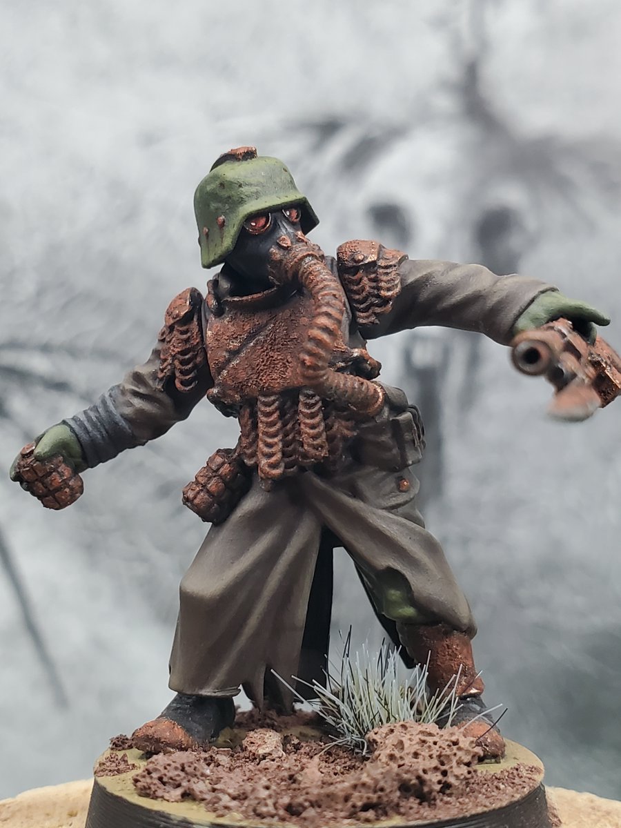 flatulatingflap's tweet image. Act like a poxwalker, you darn cultist, or you can&apos;t join my Death Guard on the field of battle! #WarhammerCommunity #deathguard #miniatures #40k