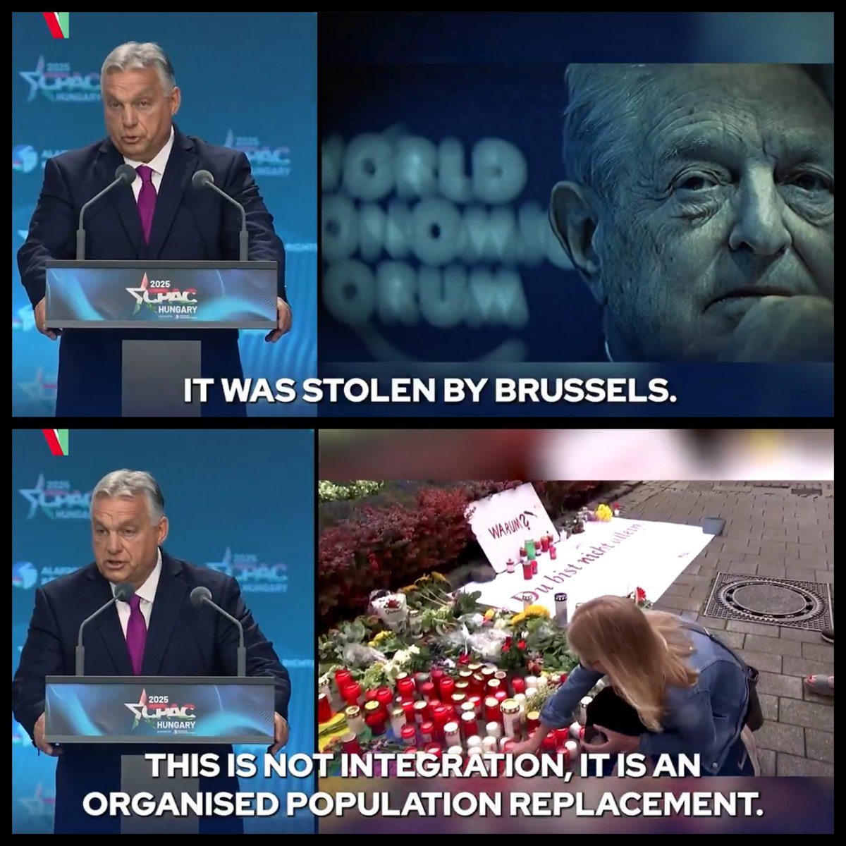 Een verbindende boodschap van Orbán.