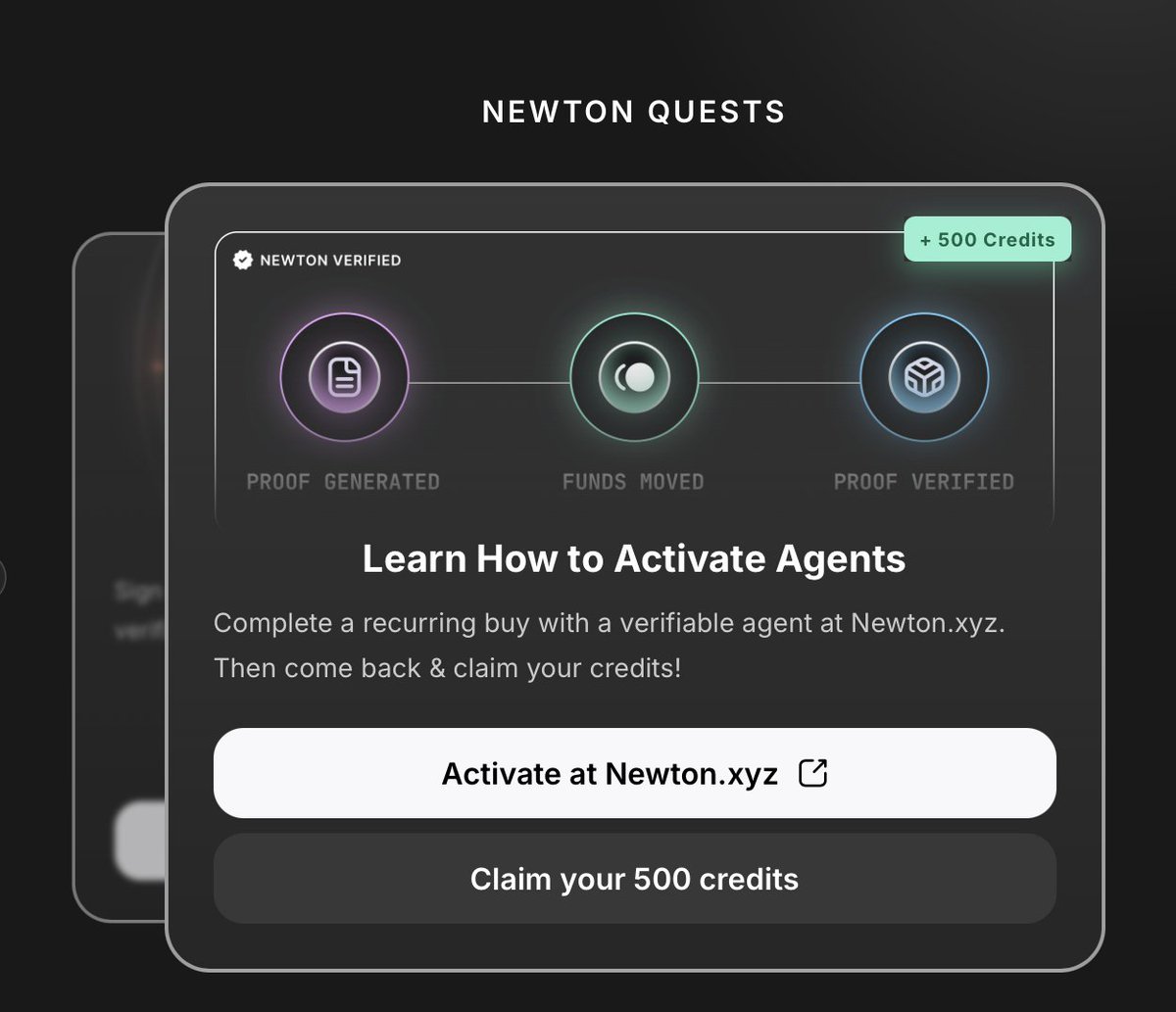 newton_xyz's tweet photo. Have you completed the agent quest?

Time is ticking, Newtonians ⌛️

Enter the Portal. Earn your credits 👇

https://t.co/2OPtuOIHh8 https://t.co/iNeKjwx47q