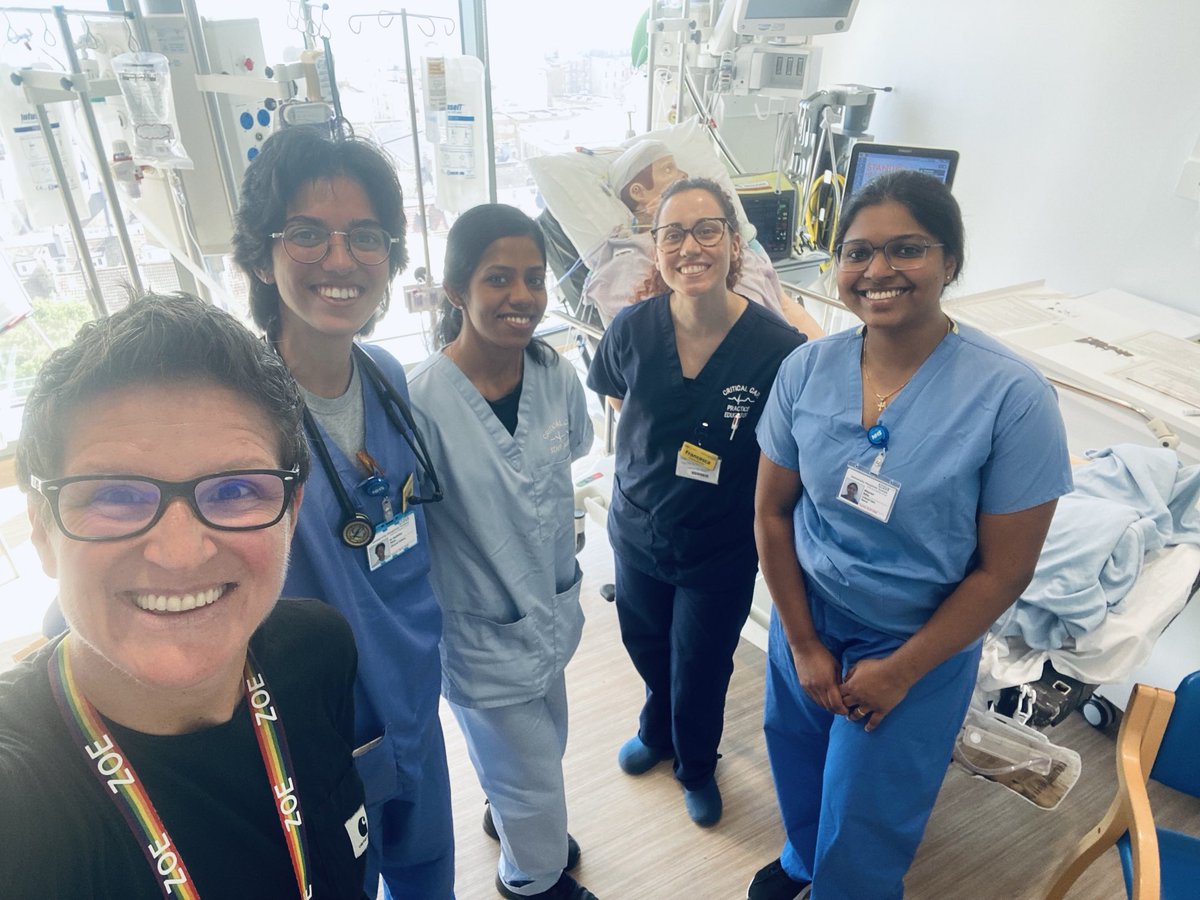 Fabulous MDT sim this afternoon! Working together and learning together!