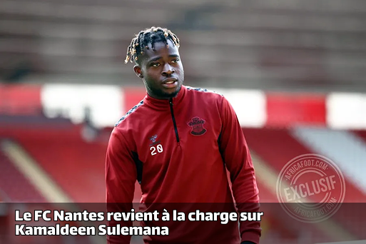 Le FC Nantes relance la piste Kamaldeen Sulemana.

Déjà tenté en janvier, le club veut le recruter en prêt avec option d'achat. Une source proche de sa famille confirme l'intérêt. Sulemana est ouvert à un retour en Ligue 1.

Détails 👉 africafoot.com/le-fc-nantes-r…

#FCNantes