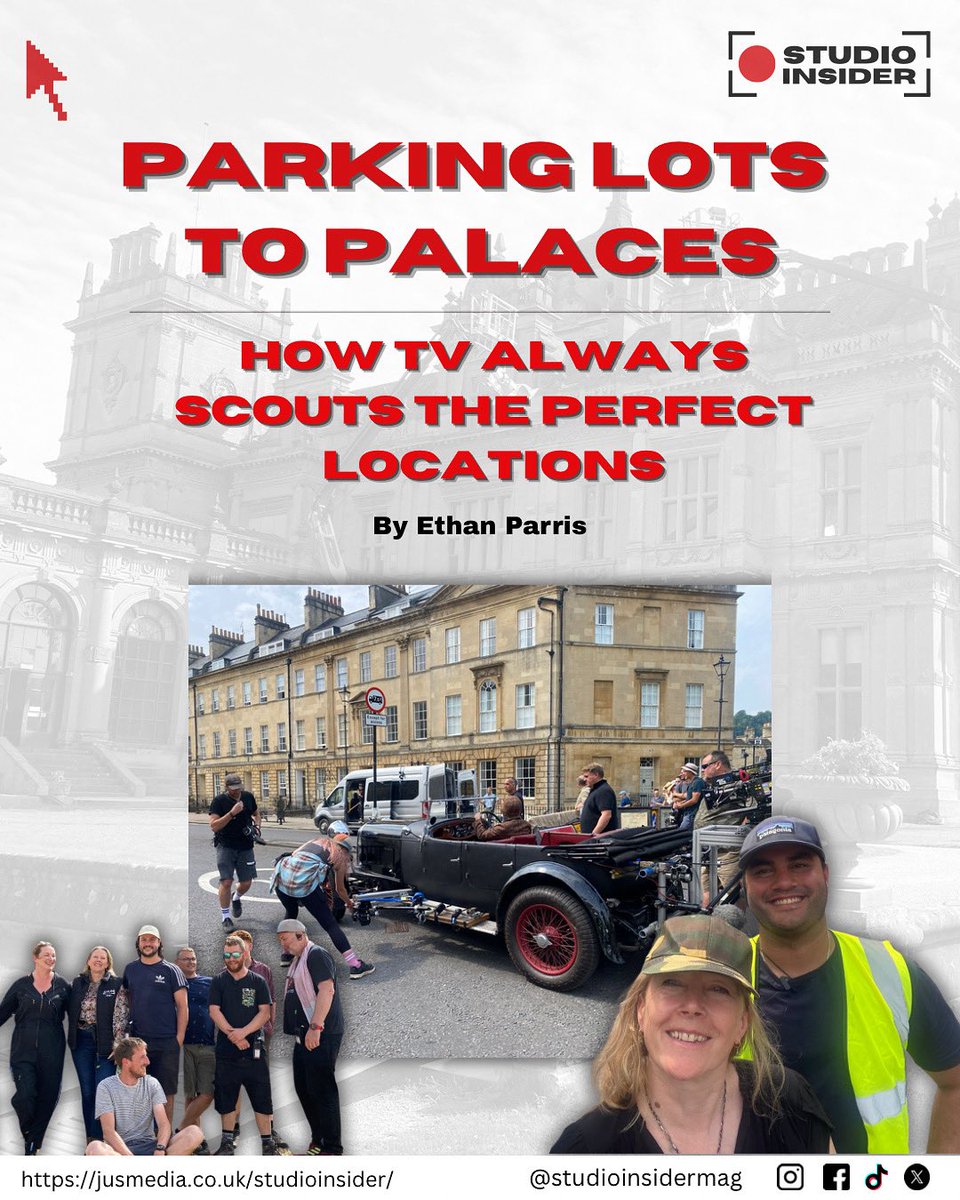 How do TV shows always choose the best locations? 📍

Having scouted settings for some of the UK’s most iconic shows like #Bridgerton &amp; #Casualty, Dee Gregson has the answer 🌍

Link in bio to find out more 👀

#studioinsider #television #tvproduction #production #magazine #scout