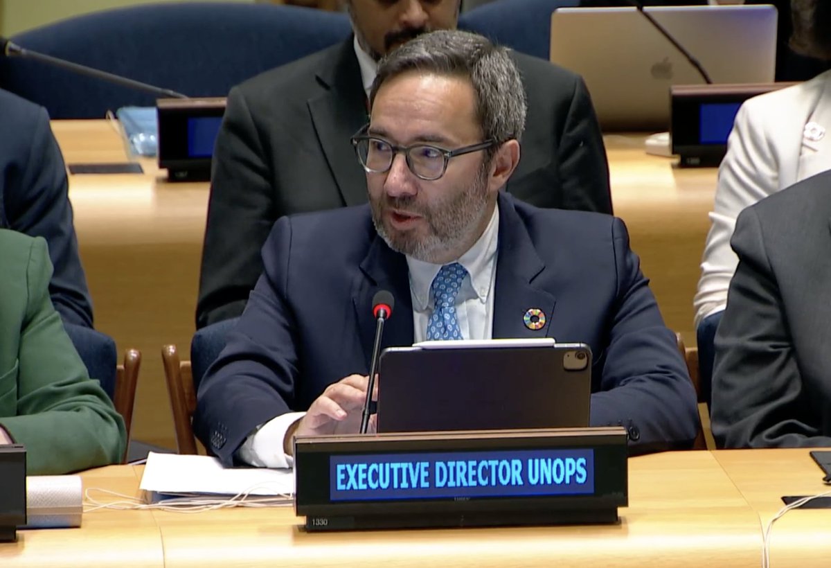 Jorge Moreira da Silva (@unops_chief) on Twitter photo Spoke at <a href="/UN/">United Nations</a> Joint Meeting of Boards of <a href="/UNOPS/">UNOPS</a>, <a href="/UNDP/">UN Development</a>, <a href="/UNFPA/">UNFPA</a>, <a href="/UN_Women/">UN Women</a>, <a href="/UNICEF/">UNICEF</a>, <a href="/WFP/">World Food Programme</a> on 2024 Quadrennial Comprehensive Policy Review. This is a key roadmap for how UN supports countries on path to #2030Agenda & to foster more joined-up, accountable action across the UN System Spoke at <a href="/UN/">United Nations</a> Joint Meeting of Boards of <a href="/UNOPS/">UNOPS</a>, <a href="/UNDP/">UN Development</a>, <a href="/UNFPA/">UNFPA</a>, <a href="/UN_Women/">UN Women</a>, <a href="/UNICEF/">UNICEF</a>, <a href="/WFP/">World Food Programme</a> on 2024 Quadrennial Comprehensive Policy Review. This is a key roadmap for how UN supports countries on path to #2030Agenda & to foster more joined-up, accountable action across the UN System