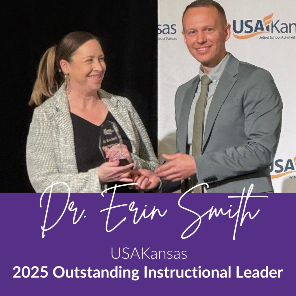 SHSchools's tweet photo. 🎉 Congratulations, Dr. Erin Smith! 🎓🏆 USAKansas honored her as the Outstanding Instructional Leader of the Year by KILA! Your exceptional leadership in curriculum and instruction is truly inspiring. #Learn230 #WorldClassStaff #SpringHillSchools #USAKS25 https://t.co/kyt4t4CIQj