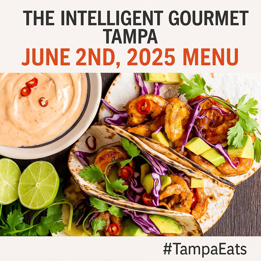 IG_Gourmet's tweet photo. “Fresh Flavors, Limited Plates – Your June 2nd Menu Is Here!” - https://t.co/YkXl3zB4Br https://t.co/WovNN2Ottu