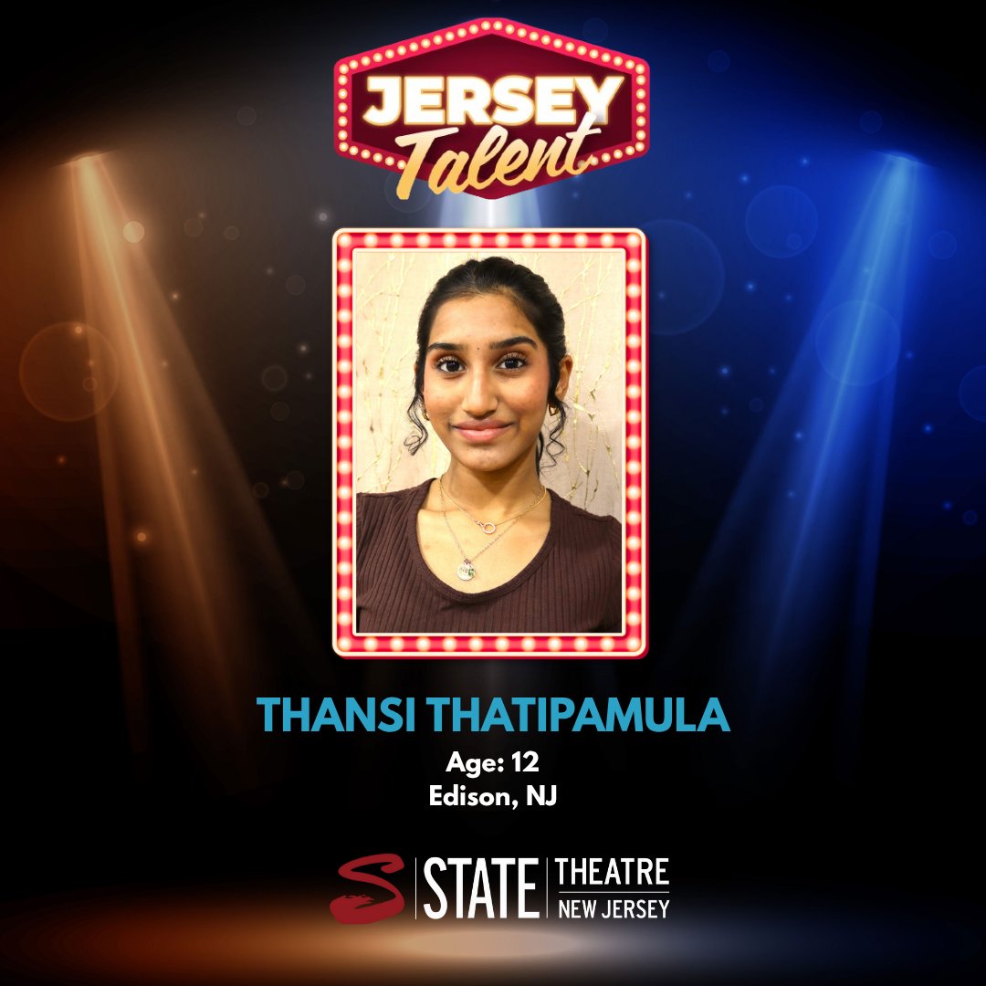 Meet Jersey Talent Top 12 Finalist, Thansi Thatipamula from Edison! The 12-year-old dancer has been learning the Indian classical dance Bharatanatyam since she was 4 from teacher Vidushi Sonal Jhaveri at Khushi Dance Academy. See Thansi this Sunday! bit.ly/3FRNsZ7