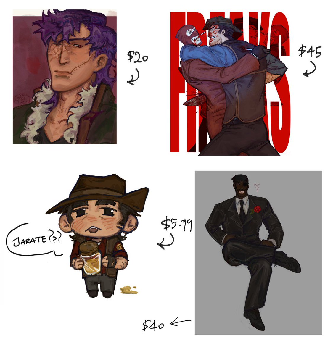 kiwi_w13's tweet image. commision pricings ! ! ‼️GET THEM NOW WHILE THEY'RE STILL HERE‼️
(they will be here forever)
#commissionsopen #commission #commissionopen
