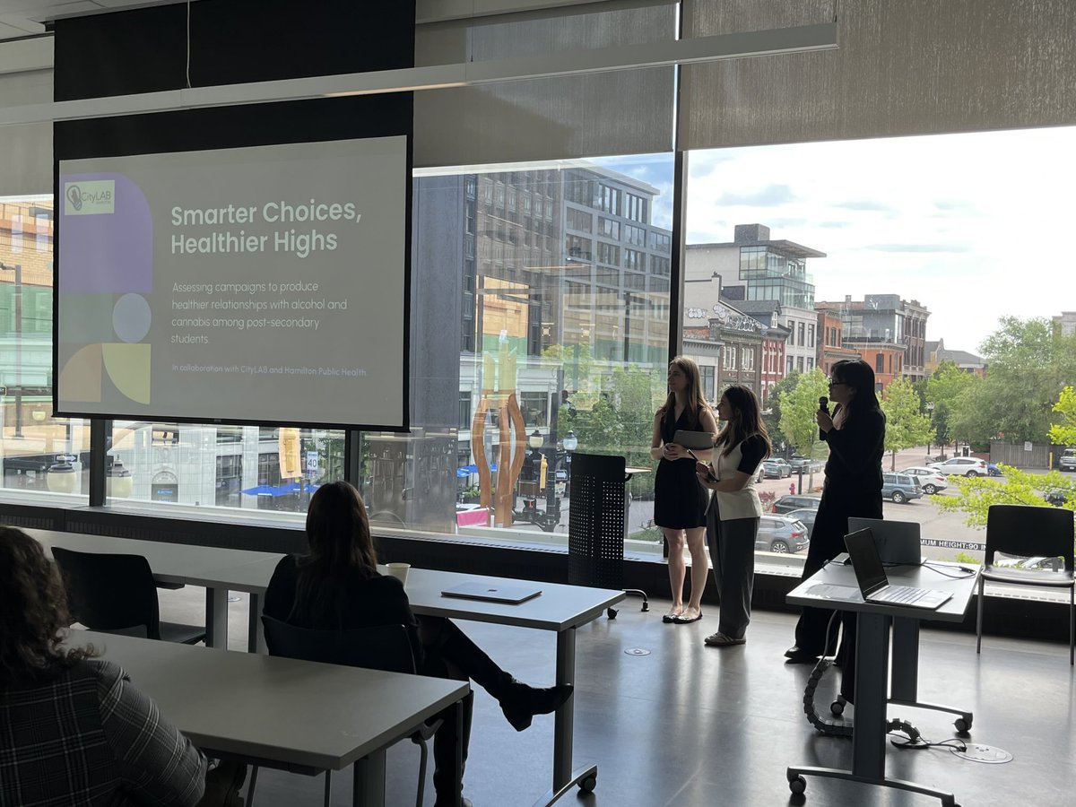 Lea Ravensbergen (@learavensbergen) on Twitter photo Wonderful to see the excellent work done by <a href="/McMasterU/">McMaster University</a> CMTYENGA 4B06 students at the <a href="/CityLABHamilton/">CityLAB Hamilton</a> showcase! Wonderful to see the excellent work done by <a href="/McMasterU/">McMaster University</a> CMTYENGA 4B06 students at the <a href="/CityLABHamilton/">CityLAB Hamilton</a> showcase!