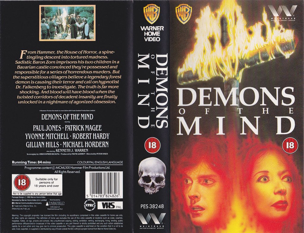indieimmy's tweet photo. Tonight at 22:05pm on @TalkingPicsTV is the Hammer Horror film #DemonsOfTheMind starring Paul Jones and directed by Peter Sykes. https://t.co/AvVHgXYbub