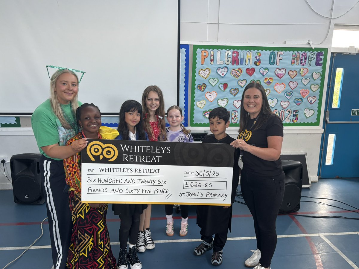 St John's PS (@stjohnspsayr) on Twitter photo Thank you to our fantastic charity partners for coming in today to collect the cheques from our fundraising efforts before Easter. ๐๐ป <a href="/ayrshirecancer/">Ayrshire Cancer Support</a> <a href="/JMATrust/">JMA Trust</a> <a href="/whiteleysayr/">Whiteleys Retreat ๐ฆ</a> #MegansSpace Thank you to our fantastic charity partners for coming in today to collect the cheques from our fundraising efforts before Easter. ๐๐ป <a href="/ayrshirecancer/">Ayrshire Cancer Support</a> <a href="/JMATrust/">JMA Trust</a> <a href="/whiteleysayr/">Whiteleys Retreat ๐ฆ</a> #MegansSpace