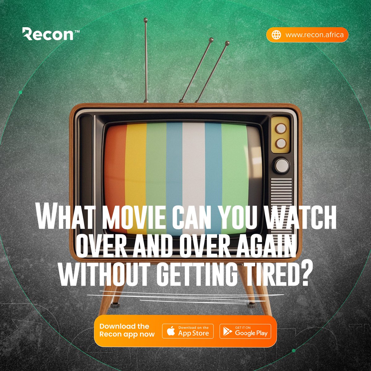 Watch one movie for the rest of your life. Which movie would you pick?

TGIF💃🏾💃🏾💃🏾💃🏾