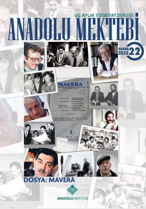 Anadolu Mektebi dergisinin 22. sayısında Mavera dosya konumuz ile sizlerle tekrar buluşuyoruz. Bu sayımızda Mavera’nın izini sürerken bu çizginin günümüze nasıl taşındığını da anlamaya gayret ettik.
 Aşağıdaki linke tıklayarak okumaya başlayabilirsiniz.

online.fliphtml5.com/cvnsa/zijw/#p=1
