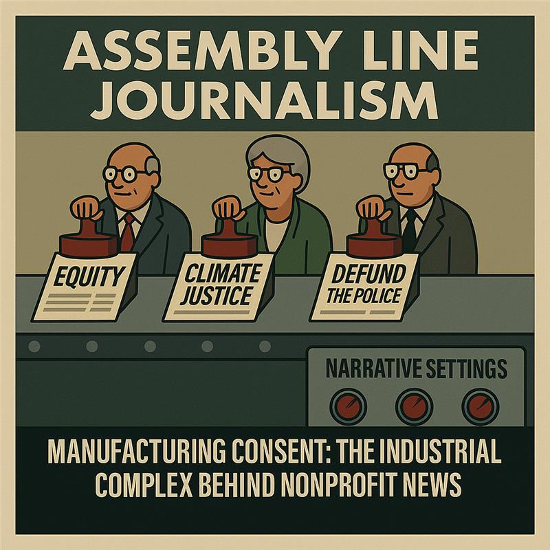 Billionaire-backed foundations are mass-producing the news under the guise of “nonprofit journalism.”

From “Equity” to “Defund the Police,” the message isn’t organic—it’s engineered.
This isn’t reporting. It’s narrative manufacturing.

capitalresearch.org/article/best-o…