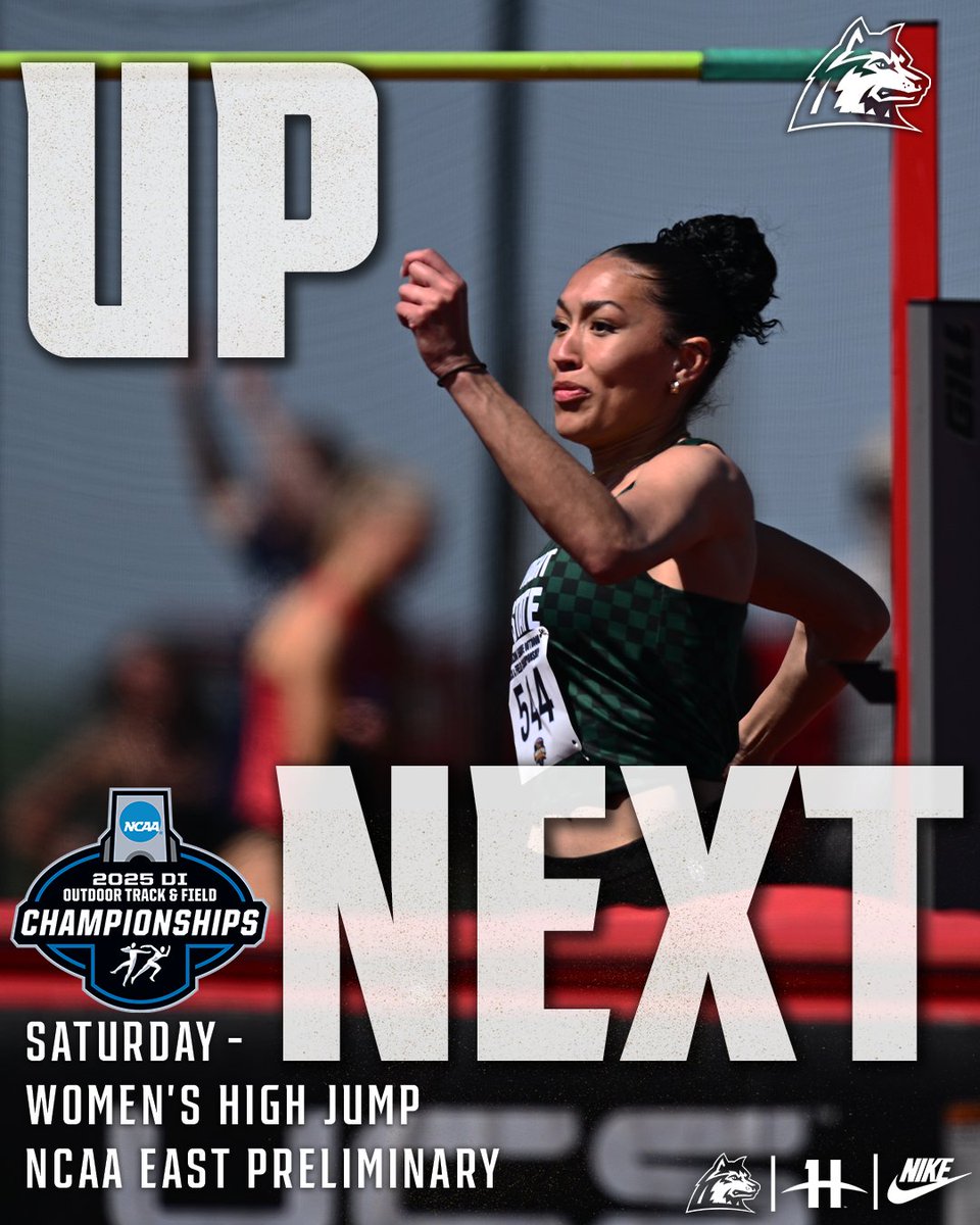 The weather is great for high jumping in Florida this time of year! Can't wait to watch Cierra jump tomorrow!

🏃‍♀️ NCAA East Prelims - Cierra Lively
📅 Saturday - Women's High Jump
⏰ 2:30pm start
📍 Hodges Stadium / Jacksonville, FL
💻 ESPN+
#RaiderUP | #RaiderFamily