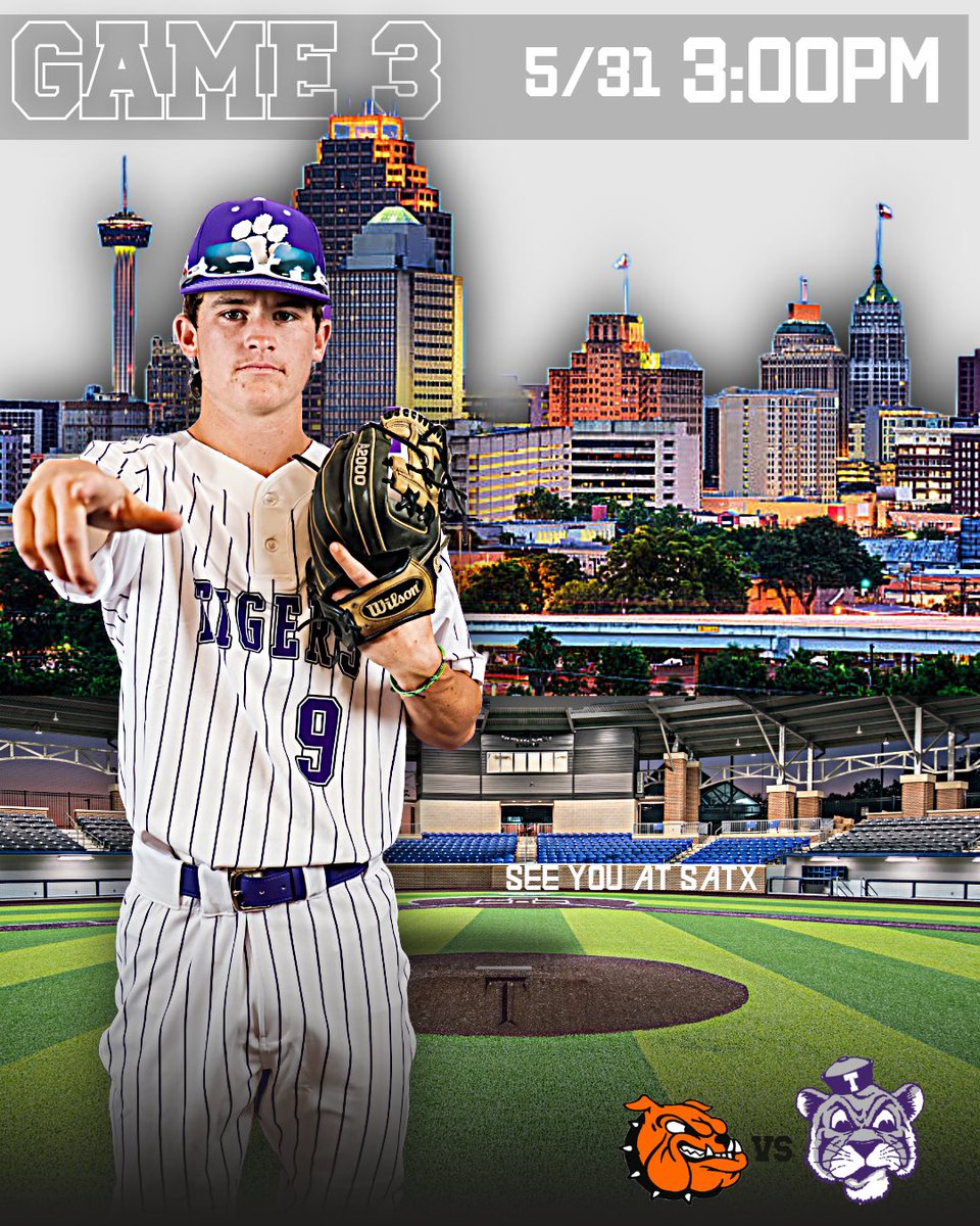 Thrall ISD Athletics (@thrallathletics) on Twitter photo Tiger Nation! Let’s make San Antonio purple! See you at SATX on Saturday!
#GAME3 #StateSemifinal <a href="/ThrallBall/">Thrall Baseball</a> Tiger Nation! Let’s make San Antonio purple! See you at SATX on Saturday!
#GAME3 #StateSemifinal <a href="/ThrallBall/">Thrall Baseball</a>