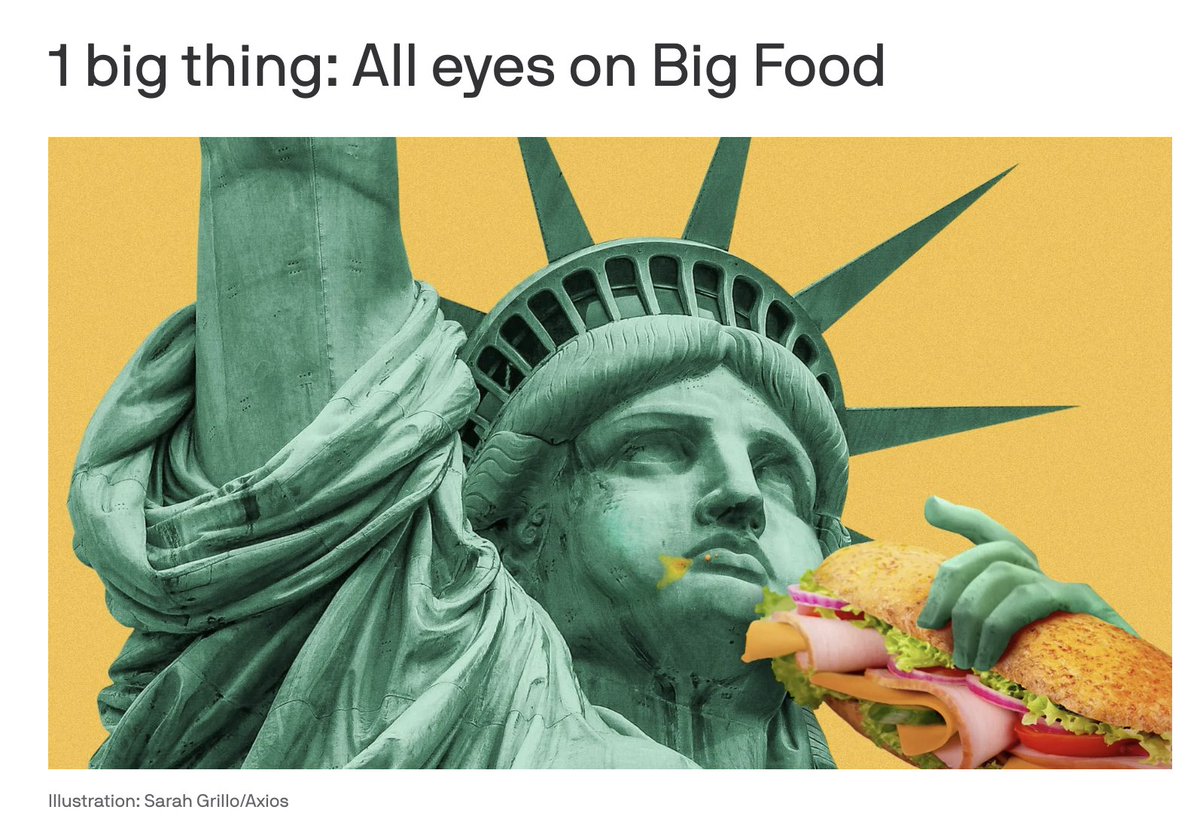 Has Big Food reached its Big Tobacco moment?

The parallels are striking: 70% of America's food supply is ultra-processed and we have more and more science about how incredibly damaging these foods are for our health.

There’s now momentum to push for change.

Read more here in
