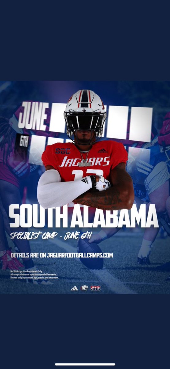 Ian Vazquez (@ian_vazquez10) on Twitter photo Thank you coach <a href="/ericponio/">Eric Ponio</a> for the invitation to the South Alabama specialist camp!
<a href="/Dan_Goodspeed/">Coach Dan Goodspeed</a> <a href="/Andy_Villamarzo/">Andy Villamarzo</a> <a href="/PascoCountyFB/">PascoCountyFB</a> Thank you coach <a href="/ericponio/">Eric Ponio</a> for the invitation to the South Alabama specialist camp!
<a href="/Dan_Goodspeed/">Coach Dan Goodspeed</a> <a href="/Andy_Villamarzo/">Andy Villamarzo</a> <a href="/PascoCountyFB/">PascoCountyFB</a>