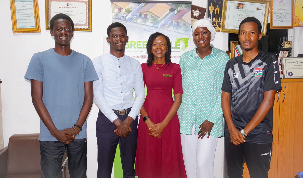 Nyillan Fye (@nyillan) on Twitter photo Earlier this week, I met with the Executive of the UTG Students’ Union to explore future collaborations.
We’re proud to support UTG students, with an MOU underway to formalise scholarships, sponsorships, and internships <a href="/GLPropertiesAFR/">GLPropertiesAFR</a> and our other establishments. Earlier this week, I met with the Executive of the UTG Students’ Union to explore future collaborations.
We’re proud to support UTG students, with an MOU underway to formalise scholarships, sponsorships, and internships <a href="/GLPropertiesAFR/">GLPropertiesAFR</a> and our other establishments.