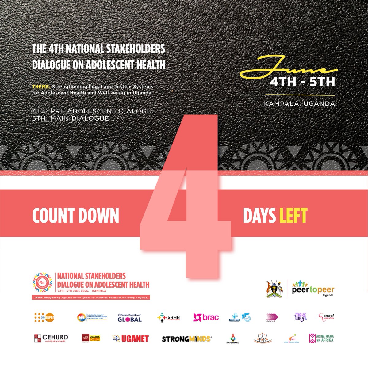The days are closing in and the dilaogue is shaping up. #ADHDialogue2025