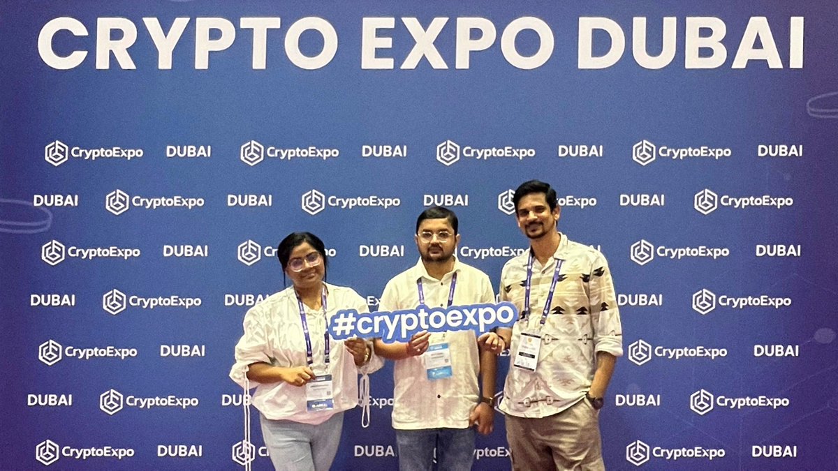 Hodl_TAN's tweet photo. One final shoutout to everyone who came by the booth.

Thank you to the ones who asked questions, sketched wild ideas, and made us think harder. We left Crypto Expo Dubai tired, inspired, and wildly excited for what’s next.

If you missed us at CED25, here’s how you can:

Learn more about TAN at www(dot)tan(dot)live
Follow along on Telegram t(dot)me/Hodl_TAN
Or shoot us a note at info(at)tan(dot)live