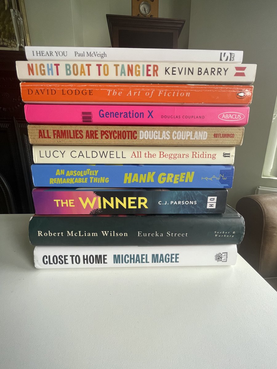 Tony Black (@a_joseph_black) on Twitter photo My reading list for my Creative Writing MA dissertation <a href="/HeaneyCentre/">Seamus Heaney Centre</a>.
Have started with Lucy Caldwell. The Benefactors is also on the list, and eagerly awaited <a href="/WednesdayErskin/">Wendy Erskine</a>!
<a href="/michaelmagee__/">Michael Magee</a>
<a href="/paul_mc_veigh/">Paul McVeigh Writer</a> My reading list for my Creative Writing MA dissertation <a href="/HeaneyCentre/">Seamus Heaney Centre</a>.
Have started with Lucy Caldwell. The Benefactors is also on the list, and eagerly awaited <a href="/WednesdayErskin/">Wendy Erskine</a>!
<a href="/michaelmagee__/">Michael Magee</a>
<a href="/paul_mc_veigh/">Paul McVeigh Writer</a>