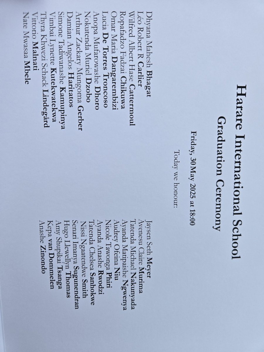 VPHaritatos's tweet image. Words cannot express how proud I am of my son Damian.
Today he graduates from High School, closing one chapter, and opening another. In a few months he will start his university.
Your grandparents would have been so proud of you my boy.
Makorokoto mwana wangu.
We love you
