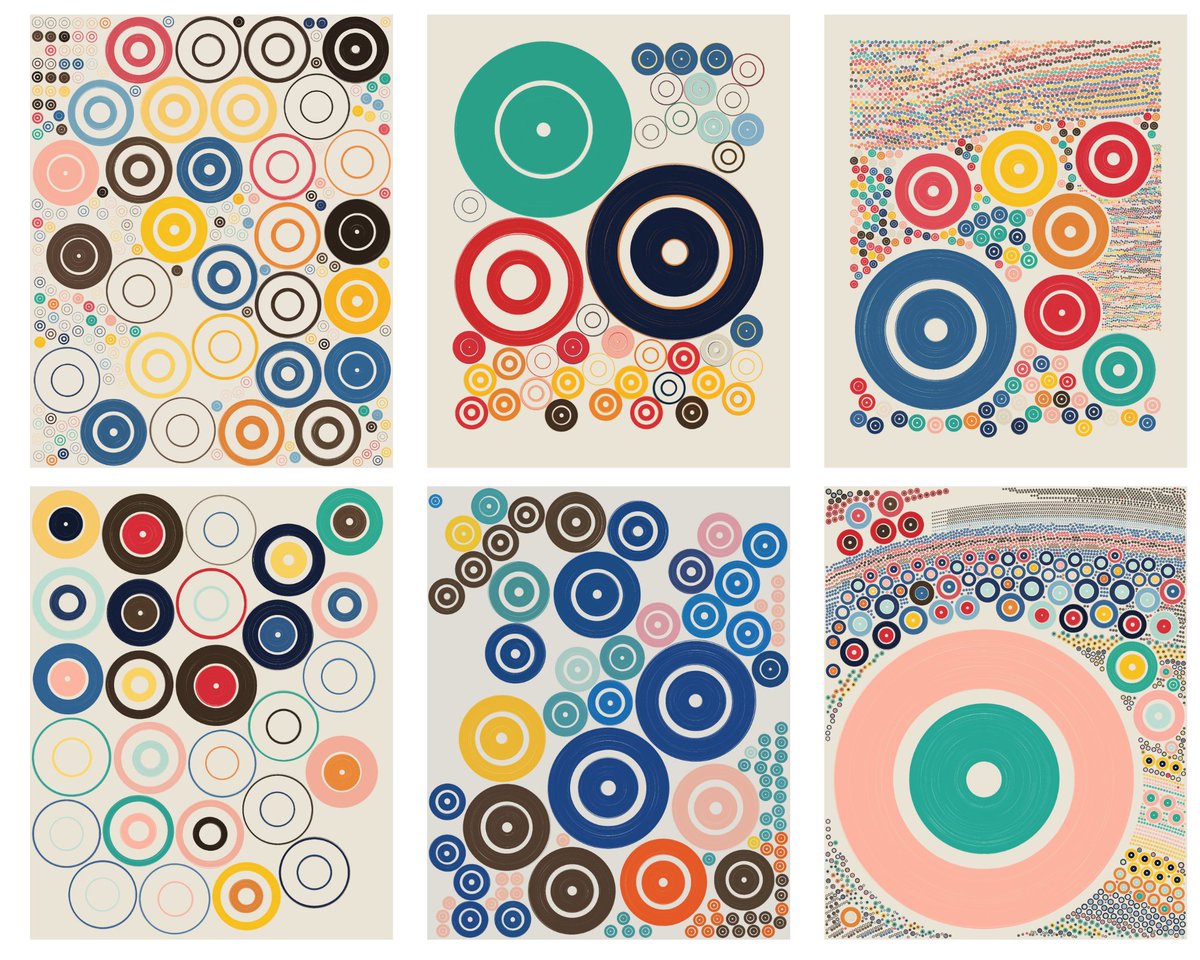 KREGdao's tweet image. Fidenza 2 Ring Dot Study  #QQL