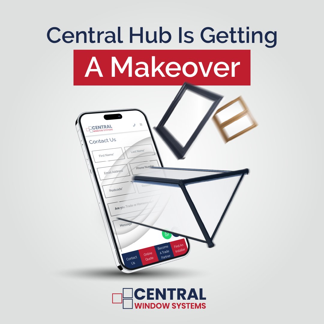 Central takes the pane out of window installations!
Our launch of the new Central Hub offers a variety of tiered marketing support, technical documentation, online tools to gain more leads, and more!
Watch this space, and find out more on our website!
centralwindowsystems.co.uk/become-a-centr…