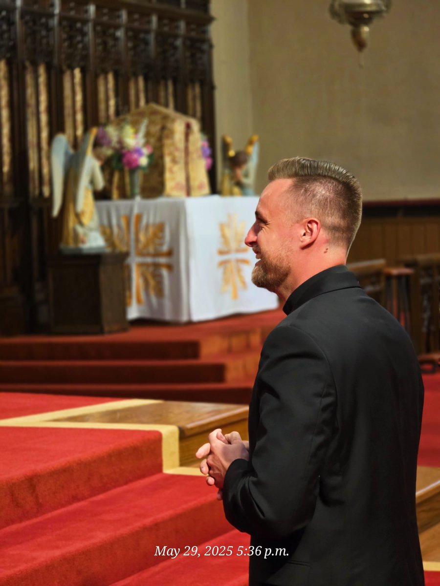 DiocesePtbo's tweet photo. Yesterday at the Cathedral of Saint Peter-in-Chains, the rehearsal for tonight's Ordination of Deacon Peter Bissonnette went off without a hitch! Thank you to Father Stephen DeCarlo who provided us with some photos. https://t.co/Kni367o55l