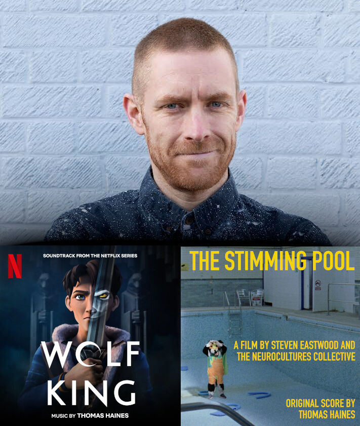 🗒️ LINK IN PROFILE 🗒️ Brain Audio co-founder Tom recently had two scores released as soundtrack albums in the space of 6 months! 

The soundtracks to Netflix animated series Wolf King and theatrical feature doc The Stimming Pool are out now, wherever you get your music 🎹