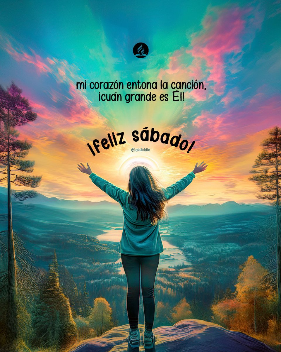 💙🙏 ¡Grande eres TÚ SEÑOR! ¡No hay nadie como Tú!
Dios de los cielos, de la tierra y del mar ¡grande eres TÚ!
.
Mi alma te alaba ¡Feliz Sábado! 🌾✨
#FelizSabado