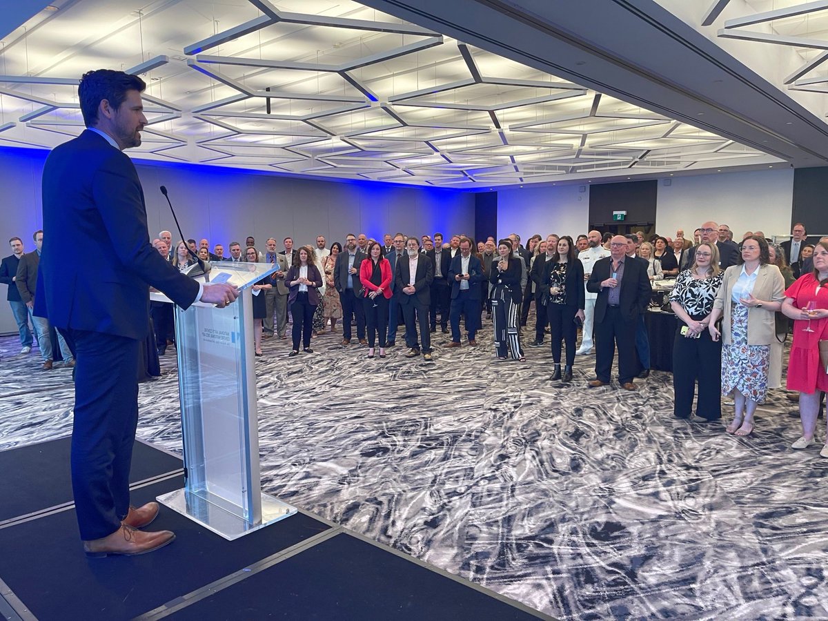 Atlantic Canada makes up 6.5% of the  population but is home to 20% of the aerospace and defence sector.

With new commitments to security &amp; defence, our growth will help Canada build the strongest economy in the G7. Thank you to industry leaders for growing the Atlantic economy!