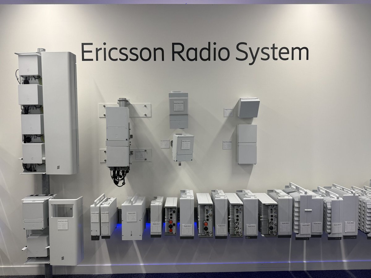 TheDigitalLine's tweet image. The element that binds all technology is connectivity &amp;amp; Ericsson are at the forefront of solution delivery.

Thank you for showcasing some of the amazing technology solutions that Ericsson Telecommunications Inc. provide in the networking &amp;amp; communications space.

#connectivity