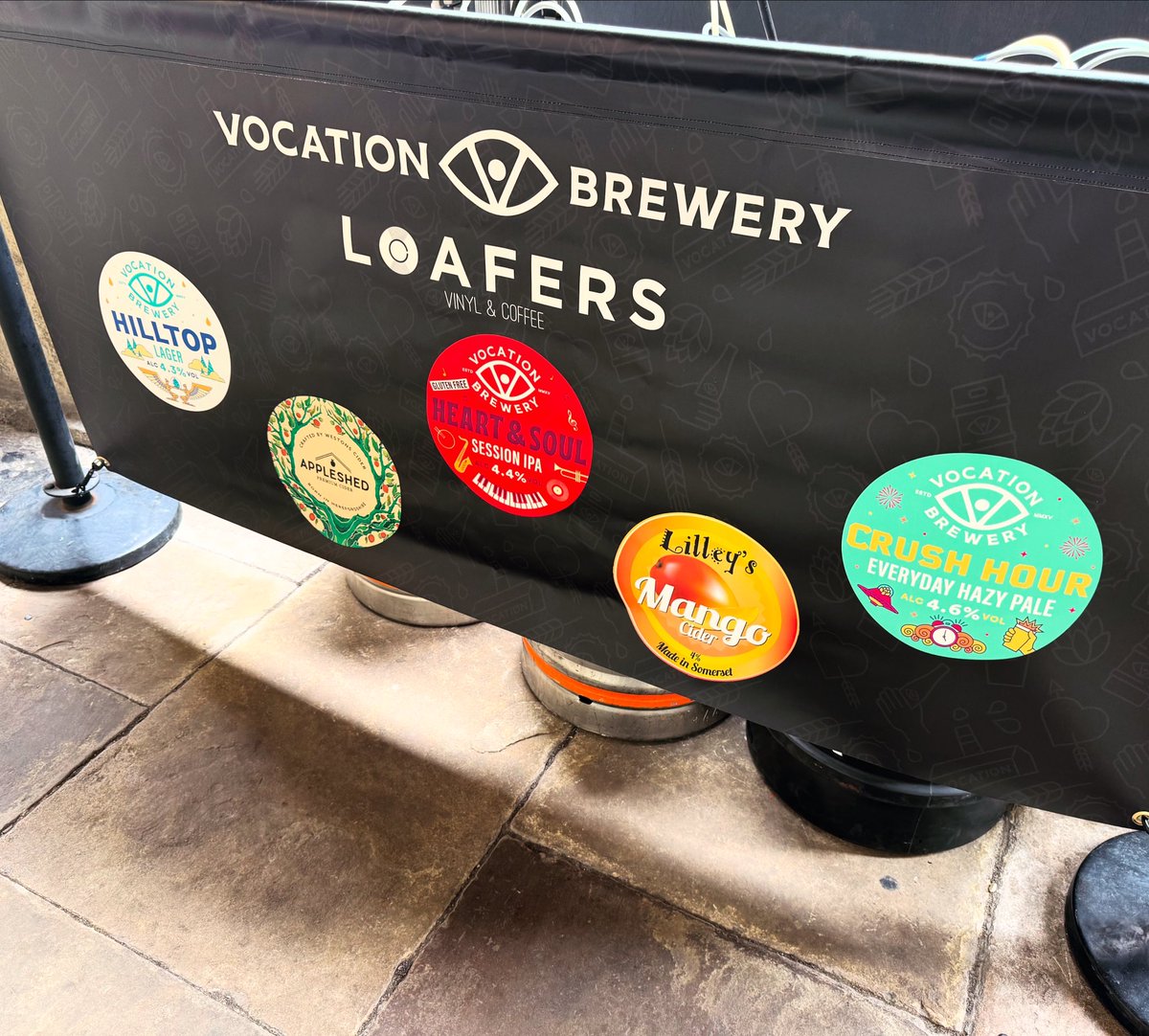 💥 1 week to go before the massive programme of live music starts here <a href="/ThePieceHall/">The Piece Hall</a> with <a href="/wearejames/">James</a> 

Our <a href="/vocationbrewery/">Vocation Brewery</a> line up is ready, Crush Hour, Heart &amp; Soul, Hilltop Lager, Apple Cider, Mango Cider &amp; soft drinks, spirits &amp; wine.

We can’t wait x

🔝🎶☕️🍪✌️🍺🍷🙏💥