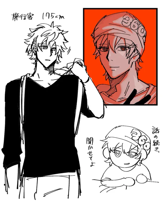 @sousakuTL 
ちょっと出したいかも、旅行人間 