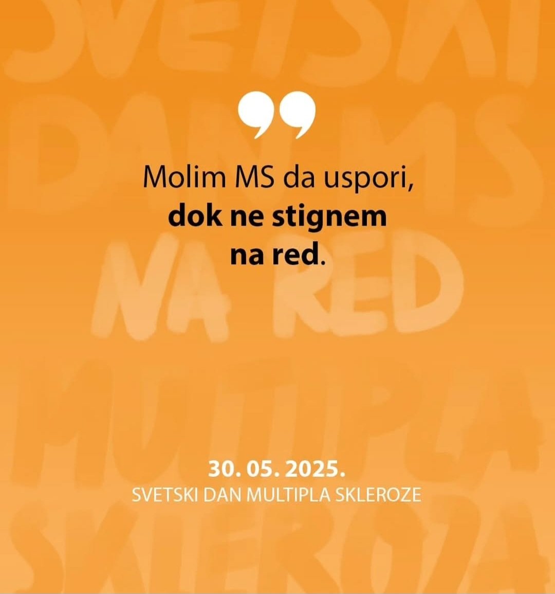 MS_Platforma's tweet image. MS pacijenti nisu nevidljivi, iako neki od njihovih simptoma jesu!

Danas, 30. Maja, na Svetski dan MSa, tražimo osnovno pravo - redovne godišnje neurološke preglede!

#WorldMSDay