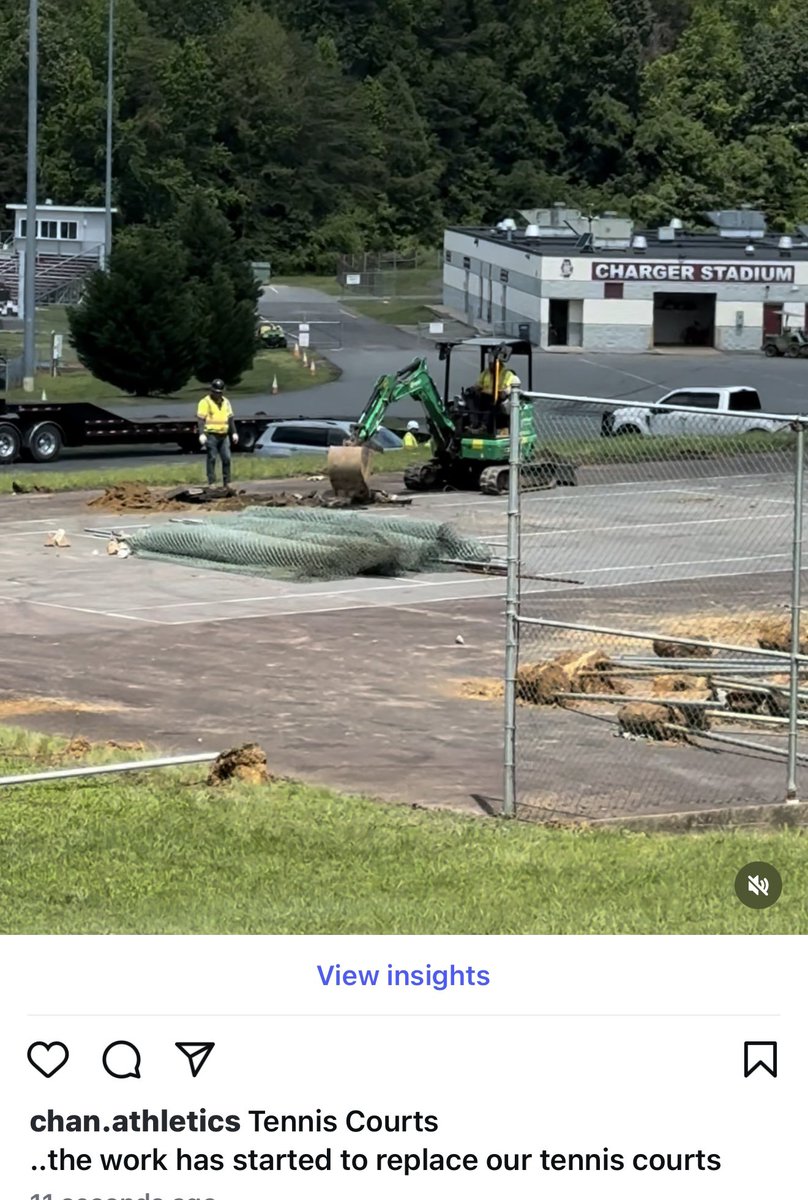 Tennis Courts
- the work has started to replace our tennis courts