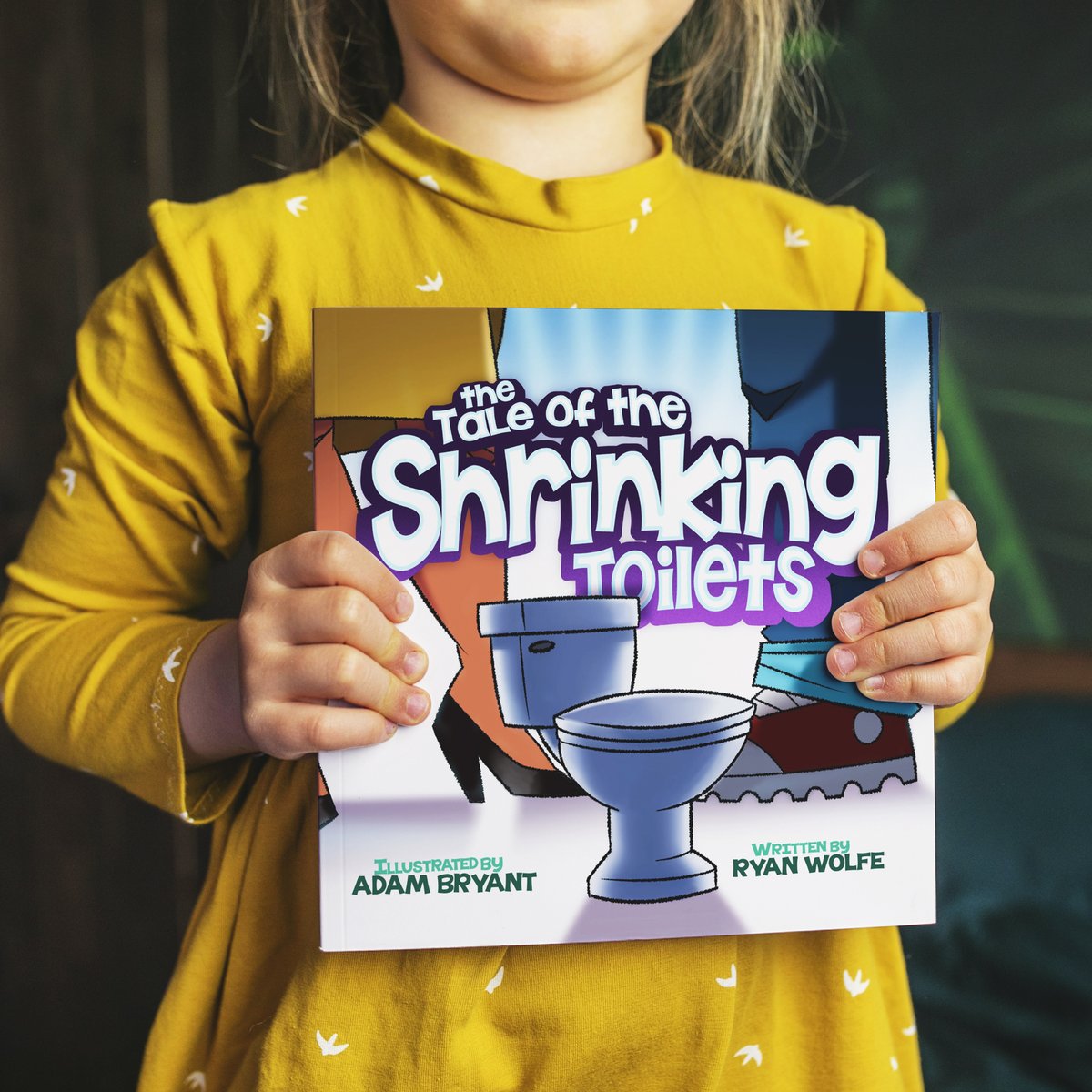 We love this book but not just because it is a great awareness tool for the need of universal-sized changing tables, but because sales of the book go toward funding grants to help make those universal-sized changing tables available for others.

Apply: shrinkingtoilets.com/grant