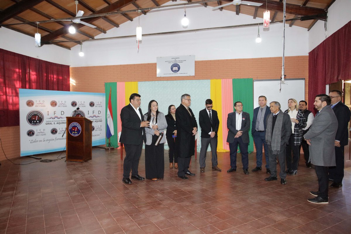 🔴El ministro de la CSJ y superintendente de la Circunscripción Judicial de San Pedro, doctor Manuel Ramírez Candia, cumplió una serie de actividades institucionales en la ciudad de General Elizardo Aquino.

🔷En la ocasión, habilitó mejoras edilicias en el Juzgado de Paz