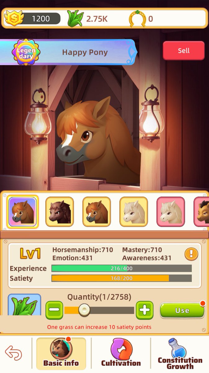 🏇Horses are very important for you overall game outcome! The best horse is the Legendary Level horse. 🚀Feed and take care of your horses, because horse racing can boost up to 60% of your city mining power if you are at the top of the race game! 🔥

#MCTP #Mumubit #Web3Gaming