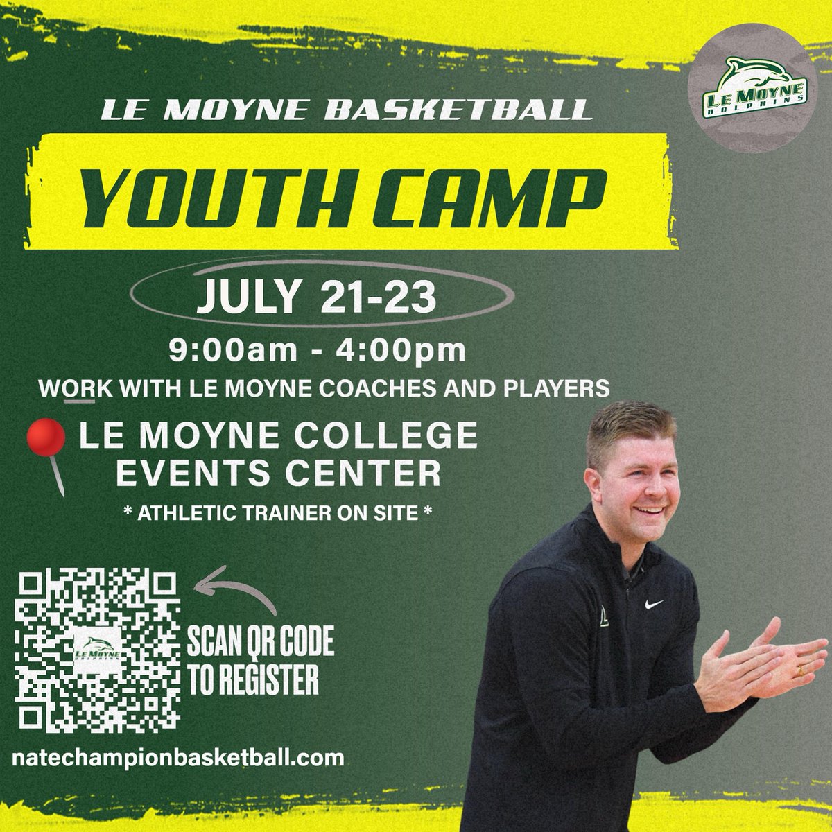 🚨🚨Sign up now!!🚨🚨

*UPDATE: JULY NOT JUNE*

Scan the QR Code or go to the link in the bio to register for camp today. Learn more about the game of basketball and have a blast doing it! See you there!
