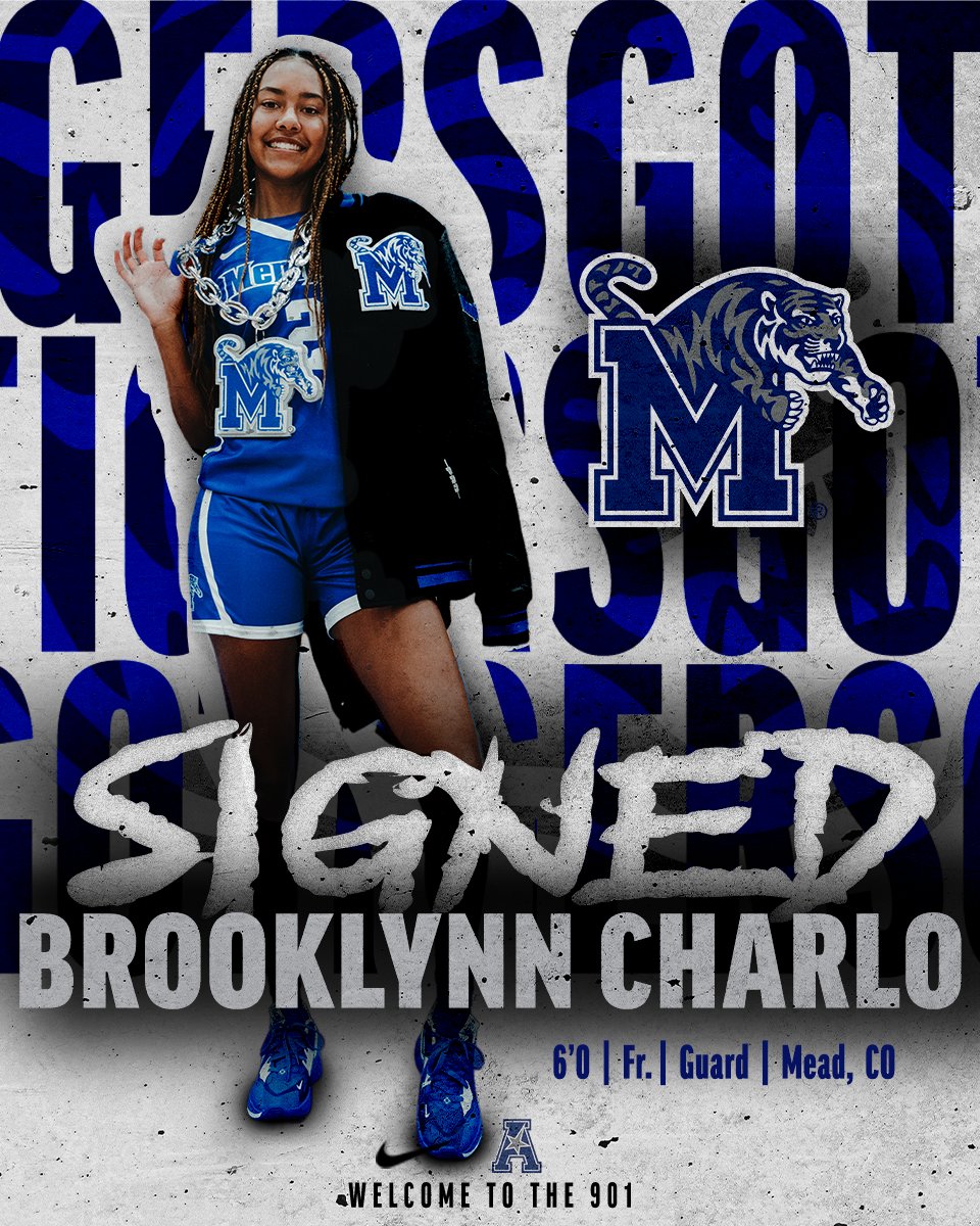Memphis Women's Basketball (@memphiswbb) on Twitter photo From IMG Academy, join us in welcoming <a href="/BrooklynnCharlo/">Brooklynn Charlo</a> to Memphis ‼️
READ ➡️ bit.ly/4dFJTlL From IMG Academy, join us in welcoming <a href="/BrooklynnCharlo/">Brooklynn Charlo</a> to Memphis ‼️
READ ➡️ bit.ly/4dFJTlL