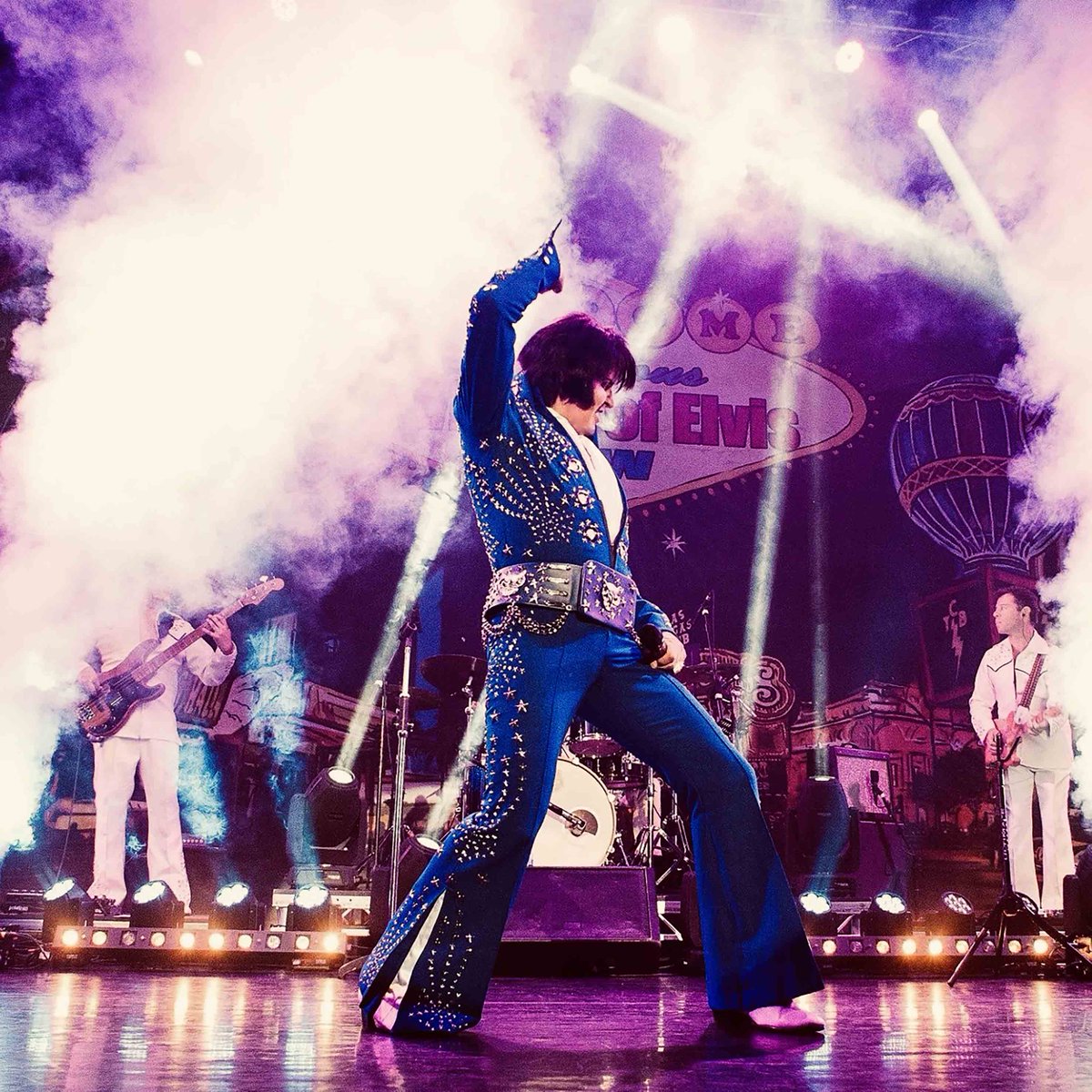 1 WEEK TO GO!

A Vision of Elvis | Fri 6 Jun

Put on your blue suede shoes and come to celebrate the music of the King of Rock ’n’ Roll with this breathtaking recreation of a live Elvis Presley concert!

Tickets: atgtix.co/4jkIYbn